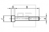 Болт PE Automotive 015.438-00A