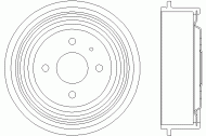Тормозный барабан MINTEX MBD029
