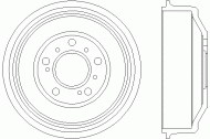 Тормозный барабан MINTEX MBD041