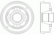 Тормозный барабан MINTEX MBD183