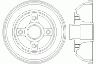 Тормозный барабан MINTEX MBD246