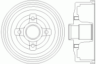 Тормозный барабан MINTEX MBD200