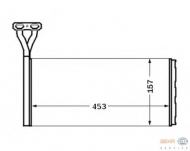 Теплообменник BEHR HELLA SERVICE 8FH 351 024-391