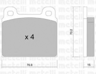 Комплект тормозных колодок METELLI 22-0078-1