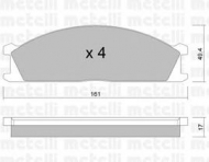 Комплект тормозных колодок METELLI 22-0107-0