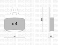 Комплект тормозных колодок METELLI 22-0285-0