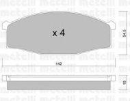 Комплект тормозных колодок METELLI 22-0497-0