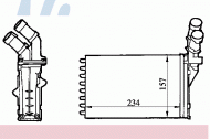 Теплообменник NISSENS 71147