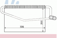 Испаритель NISSENS 92173