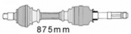 Вал MAPCO 16411