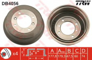 Тормозный барабан TRW DB4056