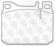 Комплект тормозных колодок QH Benelux BP168
