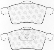 Комплект тормозных колодок QH Benelux BP974