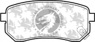 Комплект тормозных колодок QH Benelux BP1516