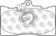 Комплект тормозных колодок QH Benelux BP1519