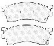 Комплект тормозных колодок QH Benelux BP1235