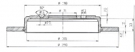 Тормозной диск QH Benelux BDC3777