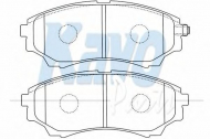 Комплект тормозных колодок KAVO PARTS BP-4570