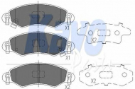 Комплект тормозных колодок KAVO PARTS KBP-8508