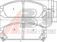 Комплект тормозных колодок A.B.S. 36615