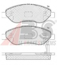 Комплект тормозных колодок A.B.S. 37645 OE
