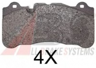 Комплект тормозных колодок A.B.S. 37838 OE