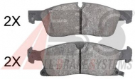 Комплект тормозных колодок A.B.S. 37878