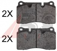 Комплект тормозных колодок A.B.S. 37898 OE