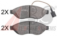Комплект тормозных колодок A.B.S. 37907