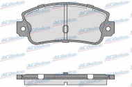 Комплект тормозных колодок ACDelco AC058106D