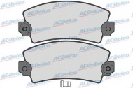 Комплект тормозных колодок ACDelco AC058117D