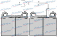 Комплект тормозных колодок ACDelco AC058155D