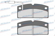 Комплект тормозных колодок ACDelco AC0581649D