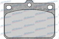 Комплект тормозных колодок ACDelco AC058164D