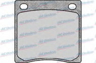 Комплект тормозных колодок ACDelco AC058165D