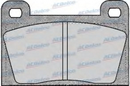 Комплект тормозных колодок ACDelco AC058351D
