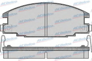 Комплект тормозных колодок ACDelco AC058544D