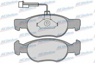 Комплект тормозных колодок ACDelco AC058652D