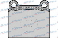 Комплект тормозных колодок ACDelco AC058659D