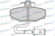 Комплект тормозных колодок ACDelco AC058741D