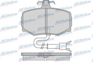 Комплект тормозных колодок ACDelco AC058753D