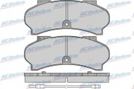 Комплект тормозных колодок ACDelco AC05D411D