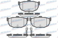 Комплект тормозных колодок ACDelco AC451681D