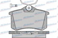 Комплект тормозных колодок ACDelco AC465381D
