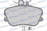 Комплект тормозных колодок ACDelco AC493781D