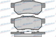 Комплект тормозных колодок ACDelco AC592581D