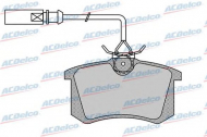 Комплект тормозных колодок ACDelco AC605581D