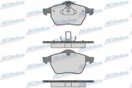 Комплект тормозных колодок ACDelco AC628781D