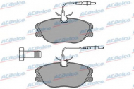 Комплект тормозных колодок ACDelco AC629081D