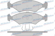 Комплект тормозных колодок ACDelco AC633681D